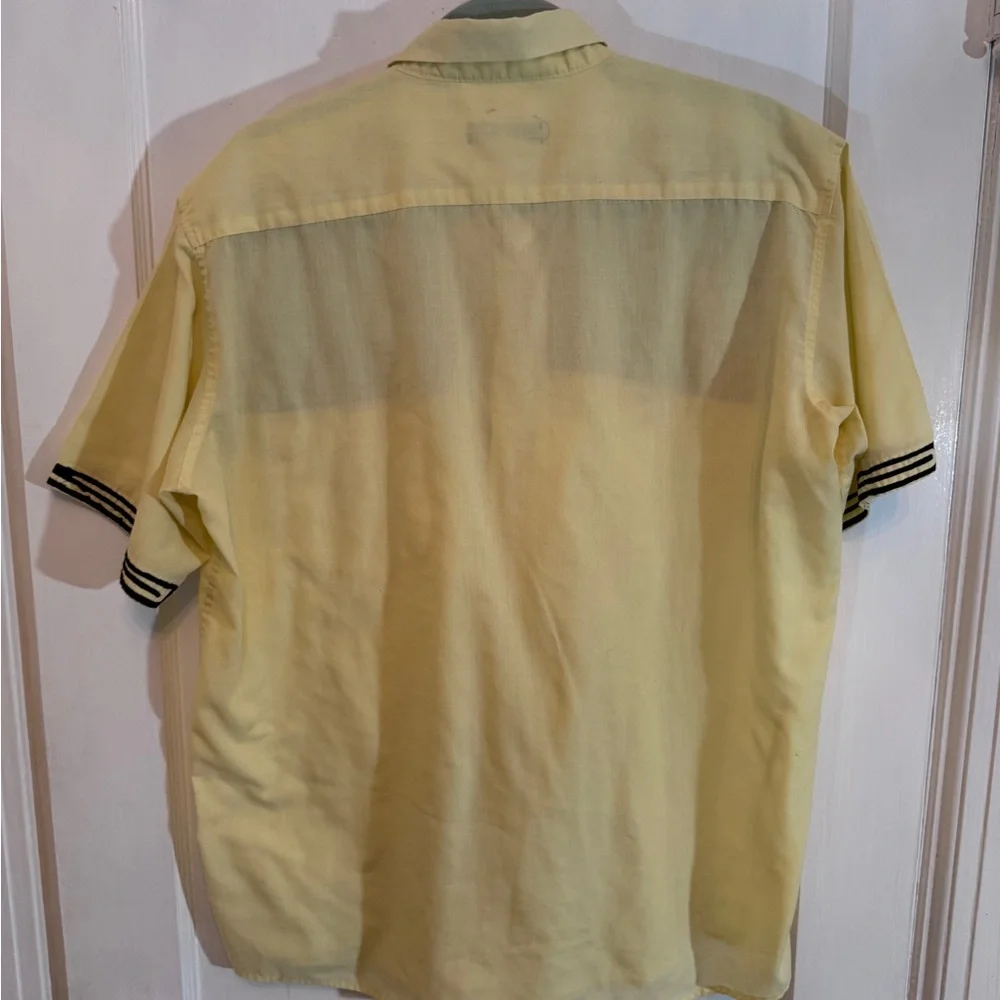 Panhandle Slim Yellow and Brown Embroidered Shirt - Picture 3 of 11